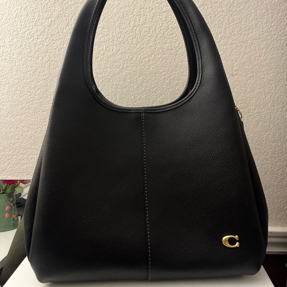 Coach Black Large Lana Bag